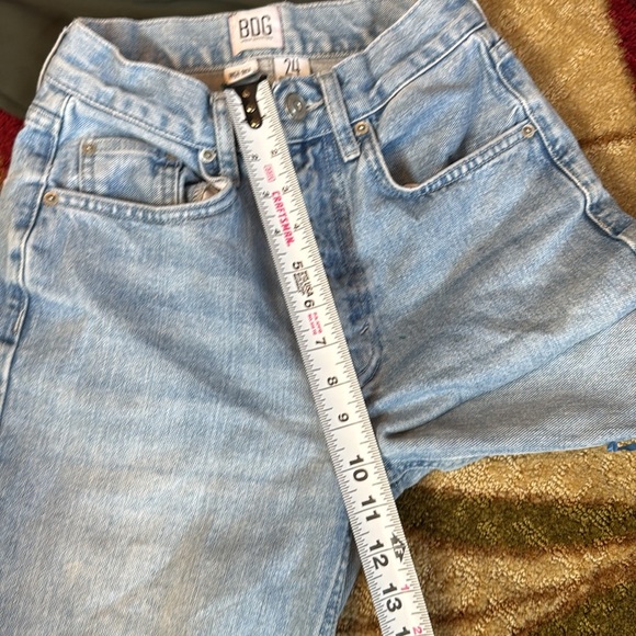 BDG x URBAN OUTFITTERS high rise baggy women’s blue denim jeans - Picture 6 of 11